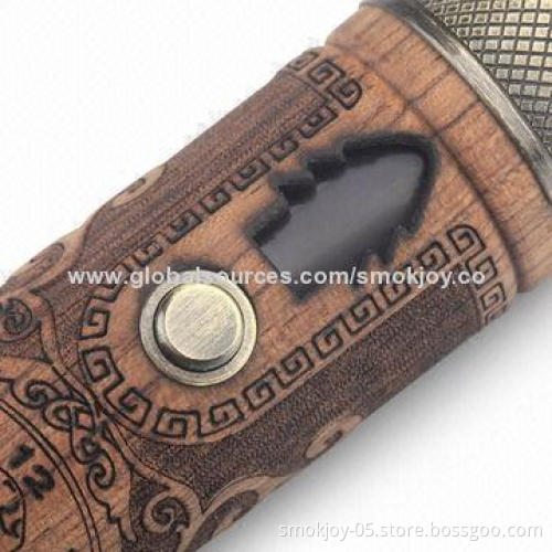 Smokjoy N Fire Max New Ecig Starter Kit, Made of Wooden Material